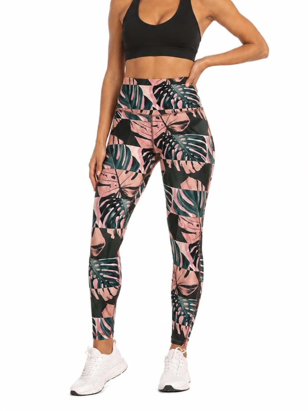 Nike Size Small Women's DRI-FIT Fast Runway Print Crop Running Tights  N…
